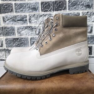 Timberland Men's Leather Two-Tone Boots Size 12M